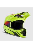 Casco Moto V1 Flora Amarillo Fox