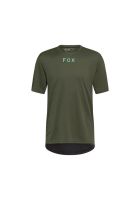 Polera Bicicleta Ranger Wordmark Verde Fox
