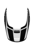 Visera Moto Niño V1 Przm Negro/Blanco Fox