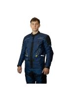 Chaqueta Moto Calle Prime Nomad Azul Kmz