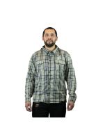 Chaqueta Moto Calle Men Flannel II Beige KMZ