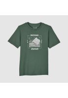 Polera Lifestyle Niño Shepherds Premium Verde Fox