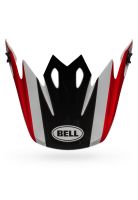 Visera Moto MX-9 Alter Ego Rojo Bell