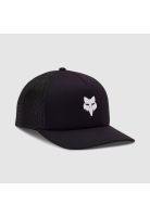 Gorro Jockey Lifestyle Mujer Boundary Trucker Negro/Blanco Fox