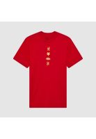 Polera Lifestyle Checkered Premium Rojo Fox