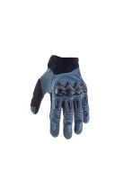 Guantes Moto Bomber Azul Acero Fox