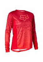 Polera bicicleta Mujer Defend Lunar Rojo Fox