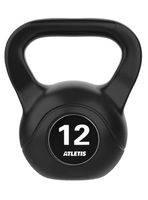Kettlebell Mancuerna Pesa Rusa Cemento 12 Kg Negro