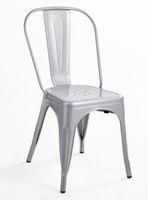 Silla de Bar Metal Tolix Gris