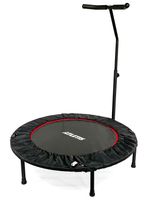 Trampolín con Barra 1,02 Metros Pro Fitness Negro