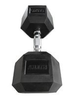 Mancuerna Hexagonal 17.5 kg Negro