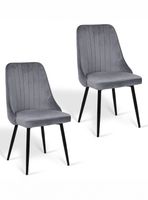 Pack 2 Silla Comedor Giorgio Gris