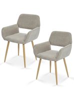 Pack 2 Sillas Comedor Sitial Cromwell Beige