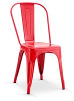 Silla Metal Tolix Rojo