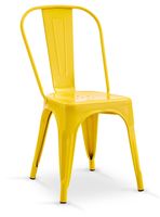 Silla Metal Tolix Amarillo