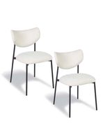 Pack 2 Sillas de Comedor Oslo Beige