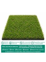 Pasto Sintético Premier Turf 25 mm 2 x 2,5 metros