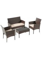 SET TERRAZA 4 PIEZAS POSITANO CAFÉ