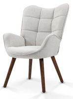 Sitial New Kas Acolchado Con Apoyabrazos Beige