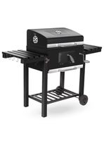 Parrilla a Carbón 108x137x57 cm Premium Bandeja Lateral