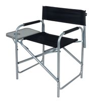 Silla con Bandeja Plegable Negro