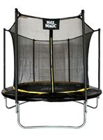 Cama Elástica Max Magic 244cm Negra con Red de Seguridad