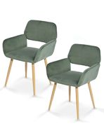 Pack 2 Sillas Comedor Sitial Cromwell Verde