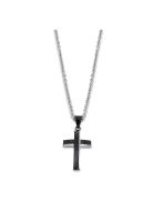 Collar LS2105-1/2 Lotus Style Hombre Men In Black