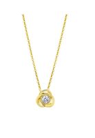 Collar LP3059-1/2 Lotus Silver Mujer Charming Lady Swarov Ski