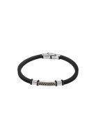 Pulsera LS2537-2/2 Lotus Style Negro Hombre Men In Black