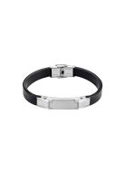 Pulsera LS2585-2/1 Lotus Style Negro Hombre Men Basic