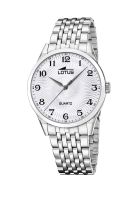 Reloj 19056/1 Lotus Blanco Hombre Acero Clásico