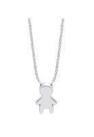 Collar LP3756-1/1 Lotus Silver Mujer Mothers Love