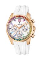 Reloj F20611/2 Festina Blanco Mujer Boyfriend Collection