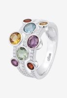 Anillo LP3878-3/116 Lotus Silver Plateado Mujer Leros