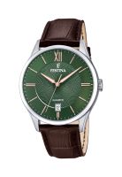 Reloj F20426/8 Festina Verde Hombre Correa Clasico