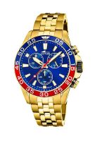 Reloj 18769/3 Lotus Azul Petróleo Hombre Crono Deportivo