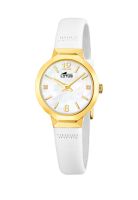 Reloj 19029/1 Lotus Blanco Mujer Bliss