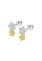 Aros LP3836-4/2 Lotus Silver Mujer Trendy