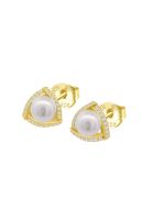 Aros LP1928-4/3 Lotus Silver Mujer Pearls