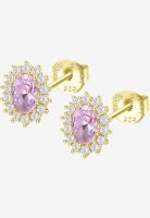 Aros LP3459-4/8 Lotus Silver Dorado Mujer Leros