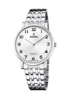 Reloj F20045/1 Festina Swiss Blanco Hombre ACERO CLASICO