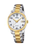 Reloj F20027/1 Festina Swiss Plateado Mujer Acero Clásico