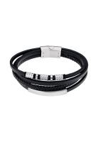Pulsera LS2383-2/1 Lotus Style Hombre Men In Black