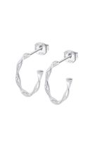 Aros LP3781-4/1 Lotus Silver Mujer Hoops