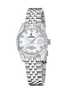 Reloj F20087/1 Festina Swiss Blanco Mujer Acero Clasico