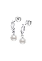 Aros LP3832-4/1 Lotus Silver Mujer Pearls