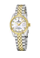 Reloj F20088/1 Festina Swiss Plata Mujer Acero Clasico