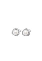 Aros LP1928-4/1 Lotus Silver Mujer Pearls
