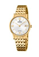 Reloj F20021/1 Festina Swiss Plateado Mujer Swiss Made